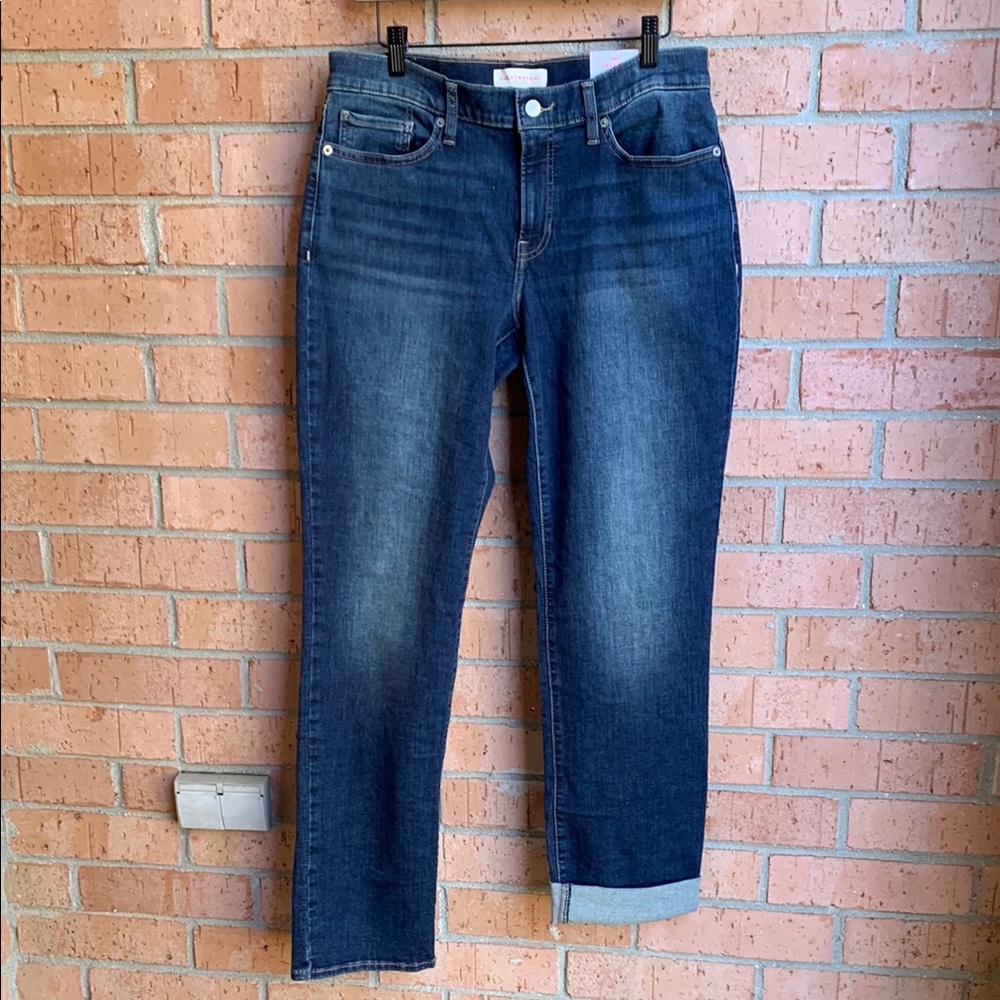 Women's Lucky Brand Sweet Mid Rise Straight Blue Jeans NWT Size 12 31